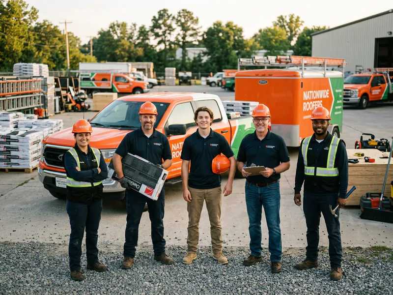 Natiowide Roofers - roof installation in Towson near me